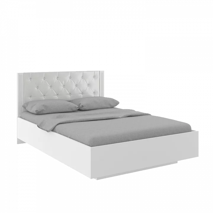 Парящая кровать «Тиффани» М41, 1,4 м, с подъёмным механизмом и каретной стяжкой