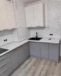 Кухня 930, угловая, бежевая